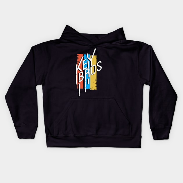 bros merch vintage Kids Hoodie by zildiankarya